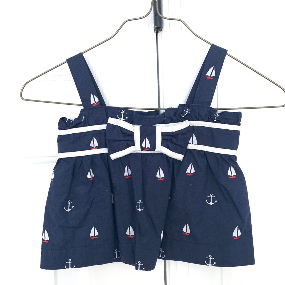 Janie and Jack sailboat top